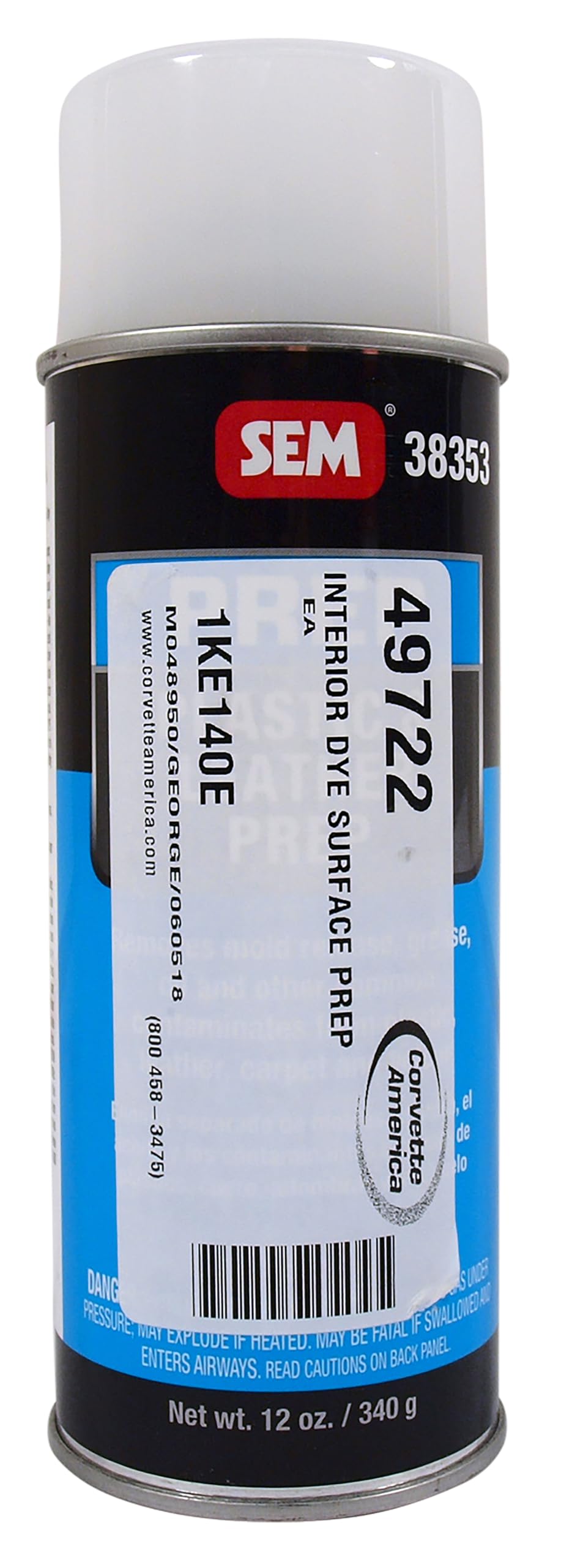 Auto Accessories of America Interior Dye Surface Prep for 1955-2020