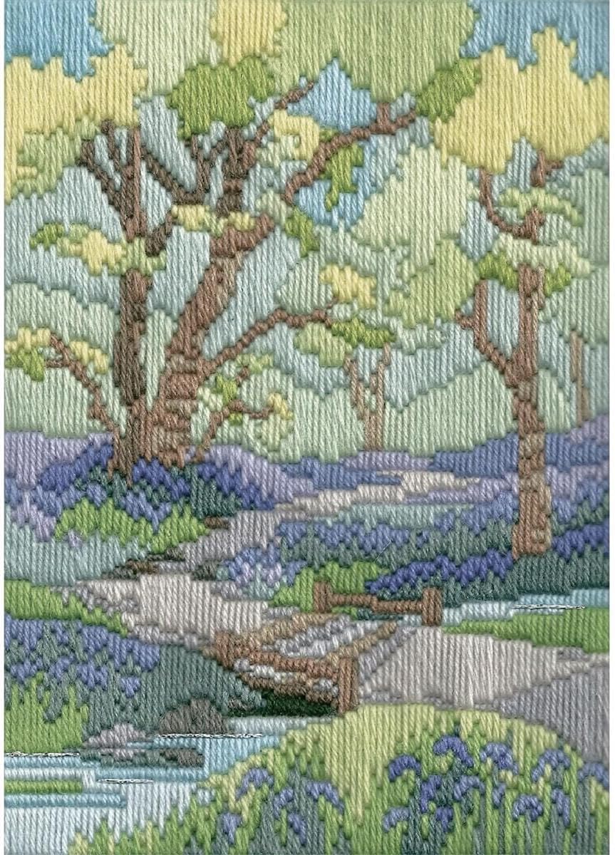 SPRING WALK Long Stitch Kit