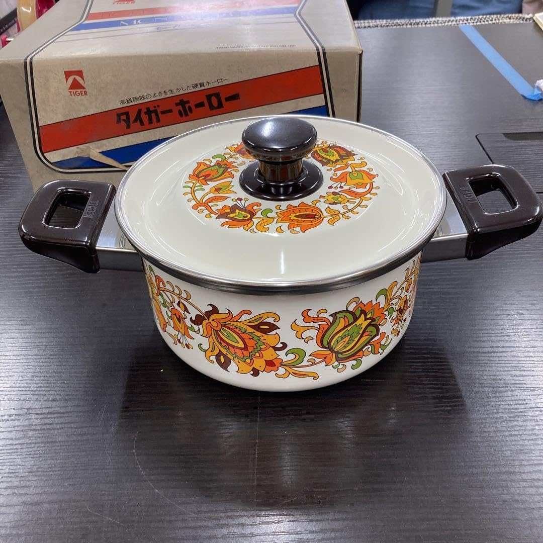Amazon.co.jp: No.273 タイガー タイガーホーロー モンセーブル 両手鍋