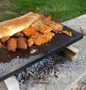 Natural Basalt Oven Stone - Full Oven Size (30x40cm), Oven Stone, Pizza Stone, Barbecue Stone, Natural Stone, Baking Stone