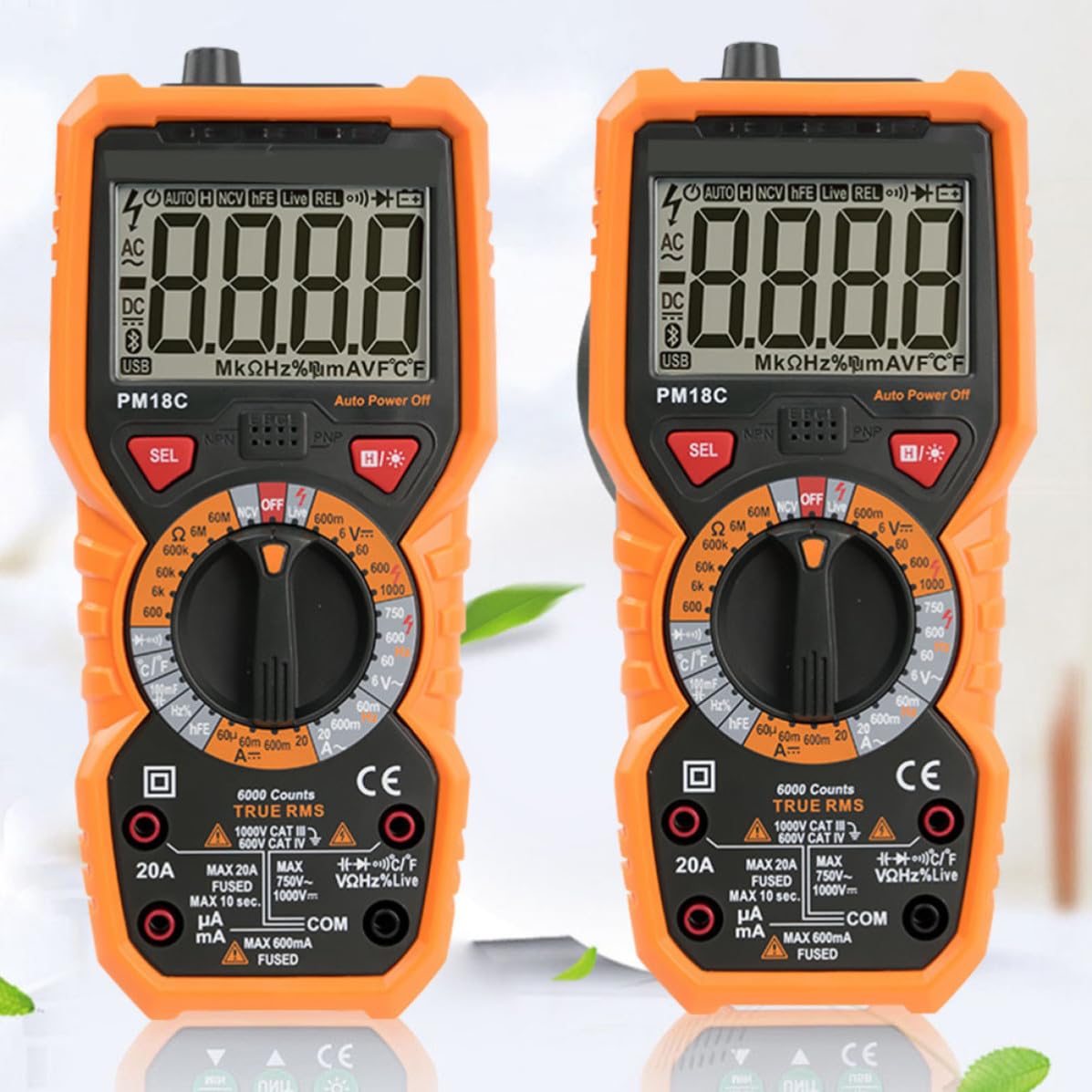 Digitales Multimeter Pm18c mit Hoher Genauigkeit und Backlight