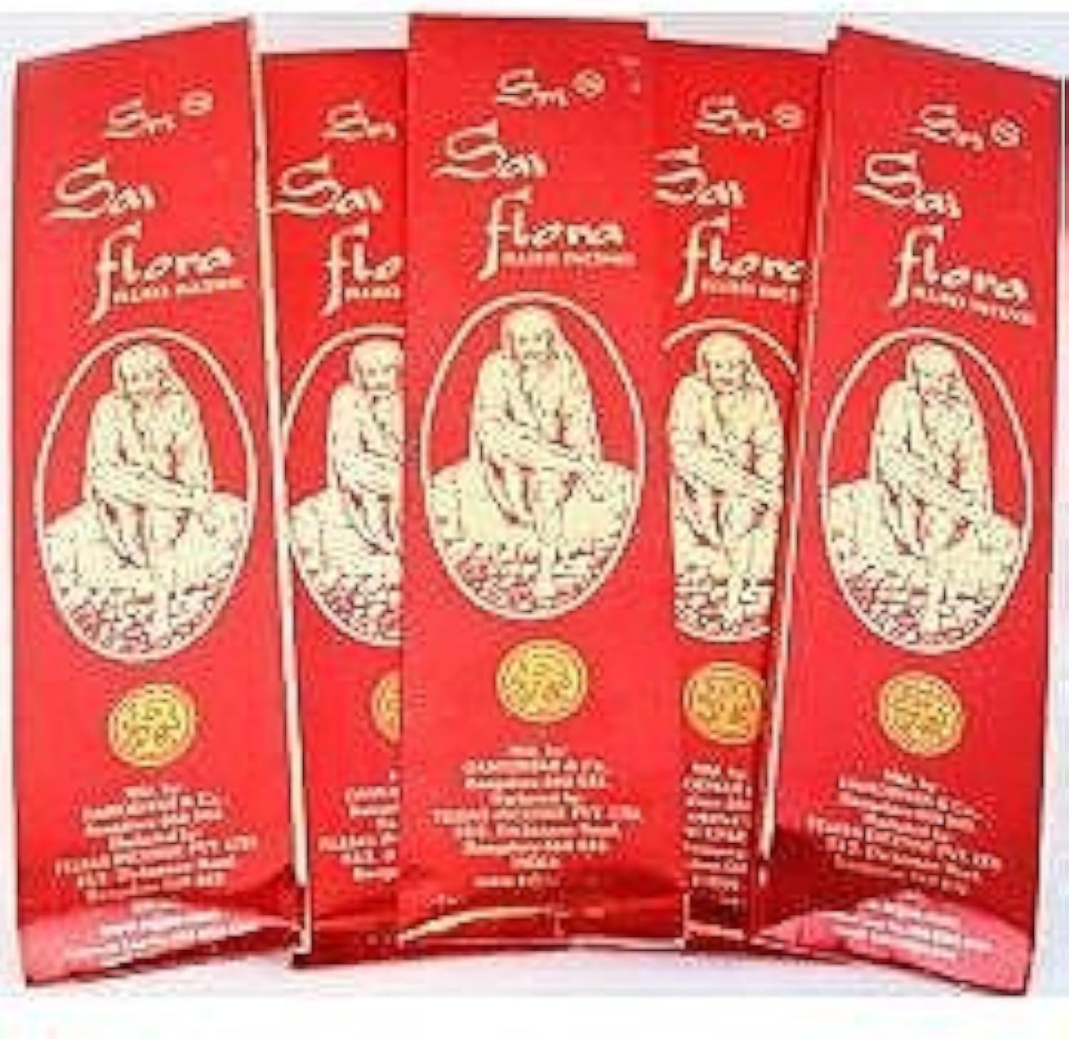 Sai Flora Incense Agarbati 16 Boxes (25g)