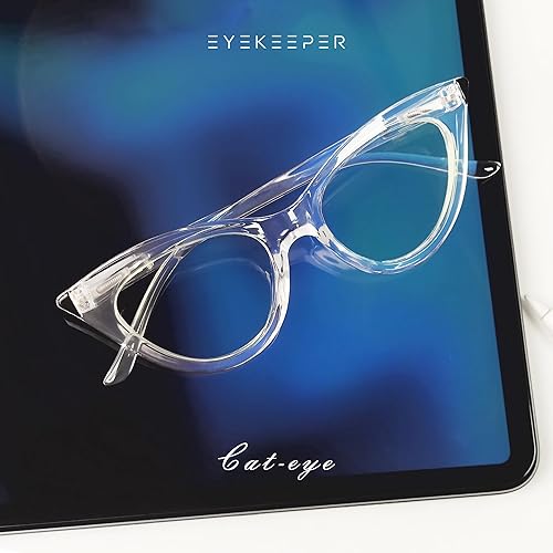 Vista 15 de Eyekepper Paquete de 4 anteojos pequeños para mujer estilo ojo de gato +0.00 4 piezas