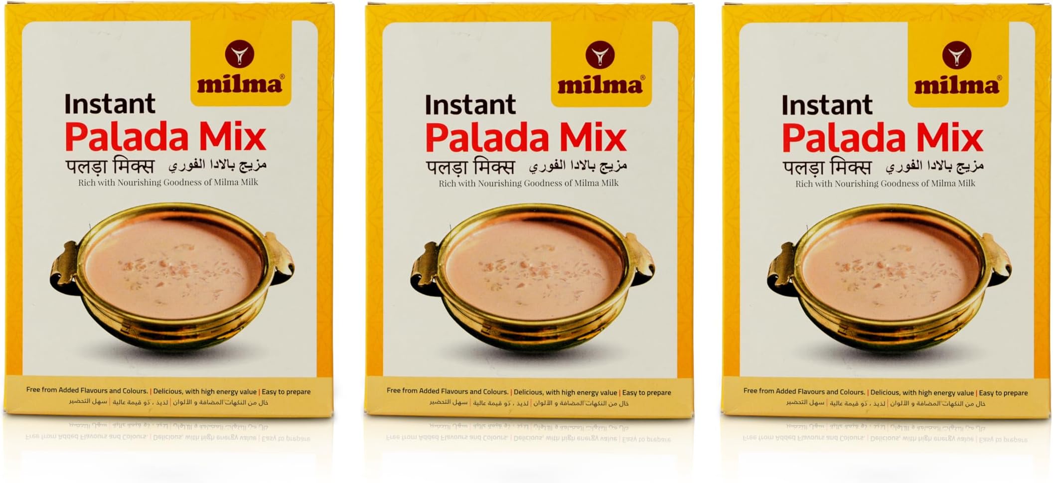 Milma Instant Palada Payasam Mix, 600g (Pack of 3, 200g each) | Authentic Kerala Dessert for Onam Sadya | Ready to Cook Rice Ada Kheer