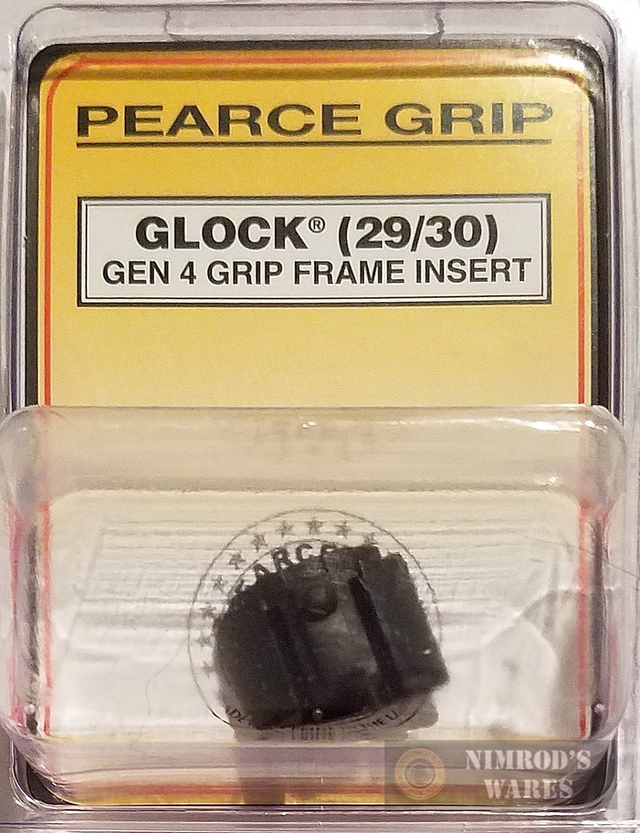 Nimrod's Wares Pearce Grip Gen4 Glock 29 30 G29 G30 Frame Insert PG-FI30G4 Microfiber Cloth