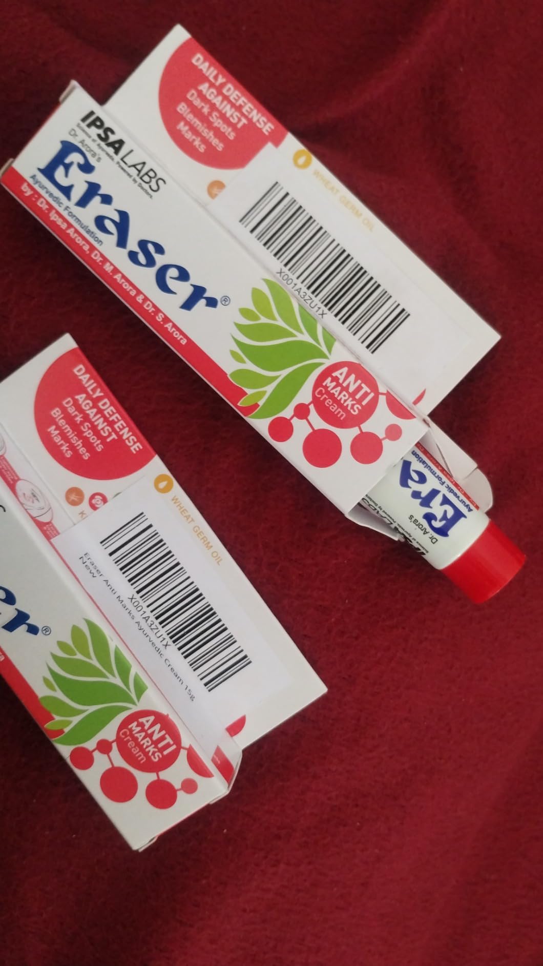 Eraser Anti Marks Ayurvedic Cream 15g Amazon.in Beauty