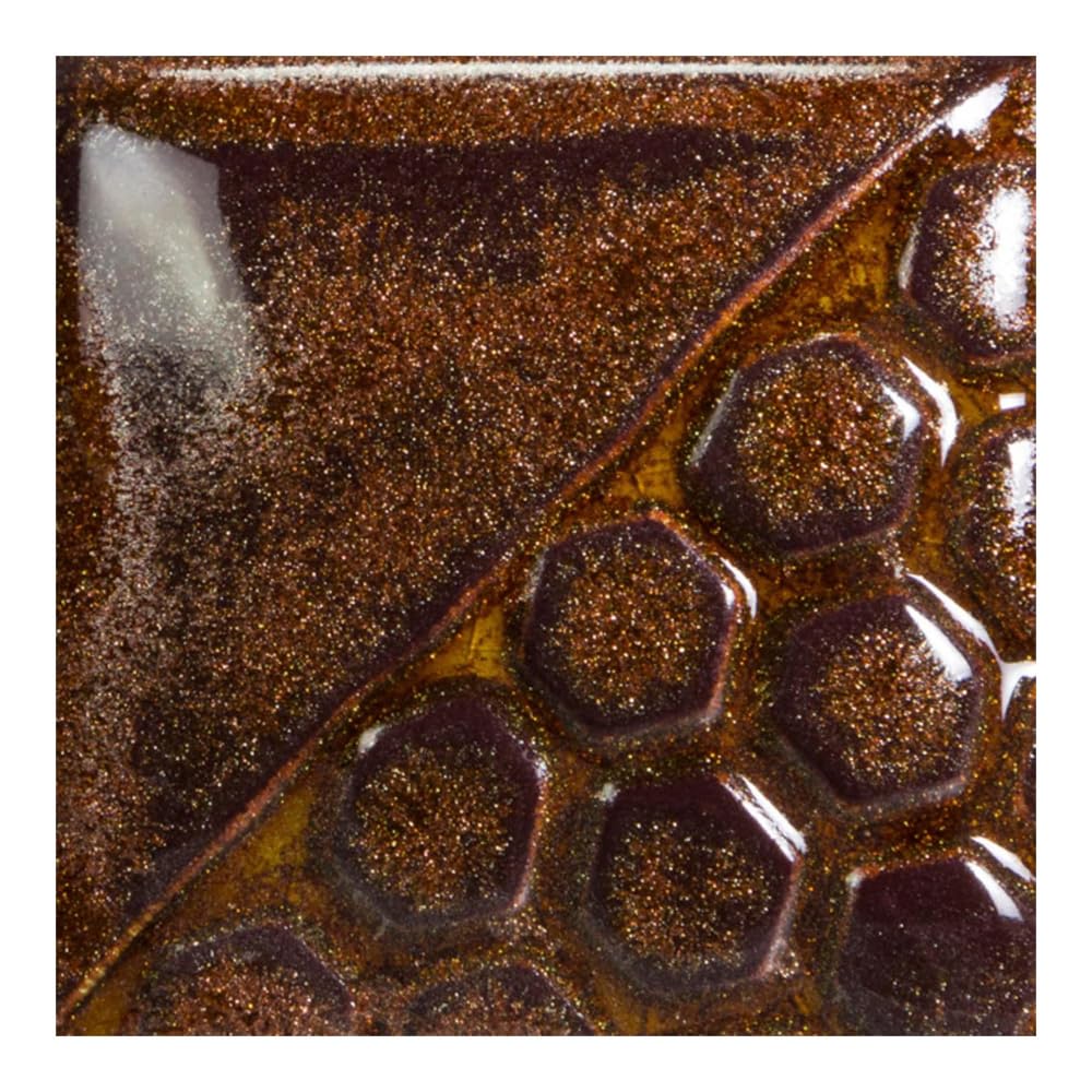 Elements Glaze, EL-121 Copper Adventurine, Opaque, Pint