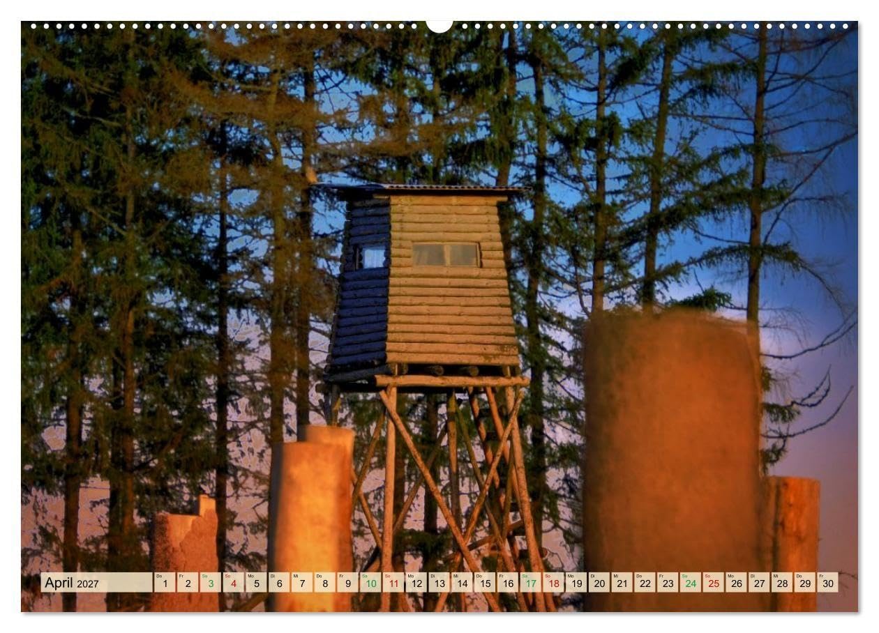 Thüringen nach dem Baumsterben (hochwertiger Premium Wandkalender 2027 DIN A2 quer), Kunstdruck in Hochglanz: Junges Grün, klare Horizonte und ein ... die Landschaft Thüringens. (CALVENDO Natur)