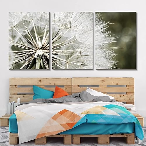 Miniatura 33 de Looife Lienzo decorativo para pared para decoración del hogar, puesta de sol, pintura de pared, lienzo con cascada, imagen impresa en lienzo, 3