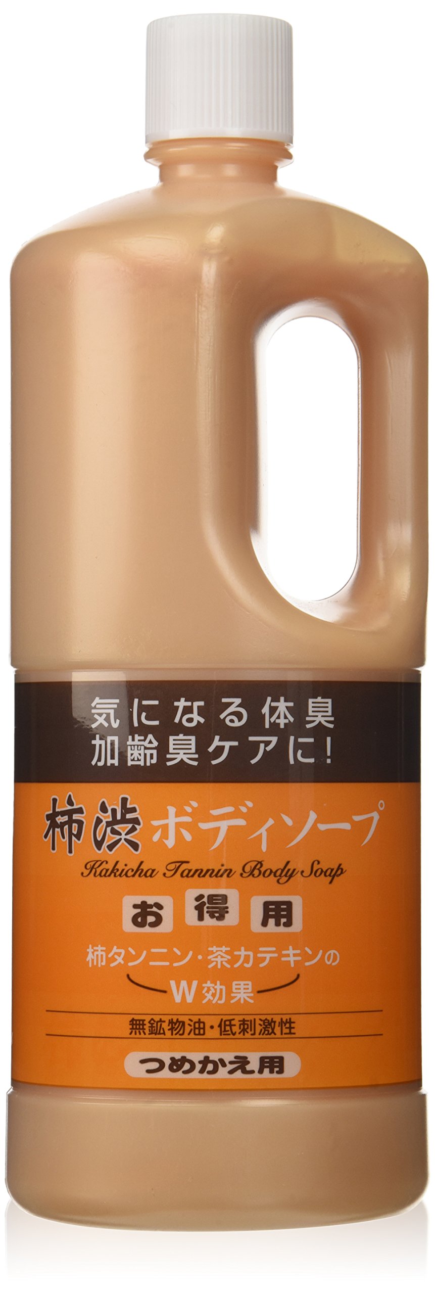 Amazon.co.jp: アズマ商事の柿渋ボディーソープ 詰め替え用エコボトル