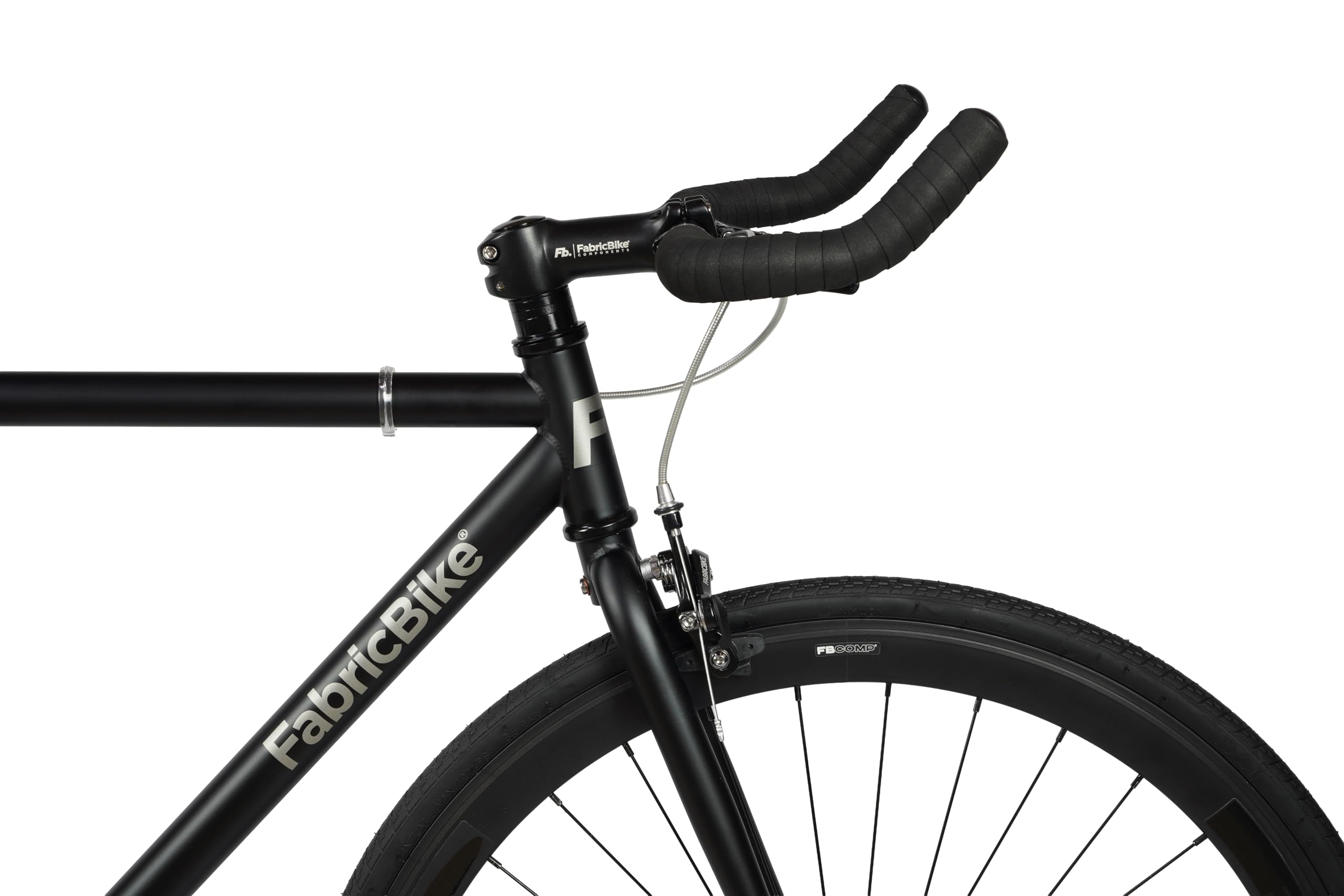 Bicicleta Fabric Bike – Original Collection, Hi-Ten de acero negro, Fixed Gear, Single Speed, Urban Commuter, 8 colores y 3 Tamaños, 10 kg