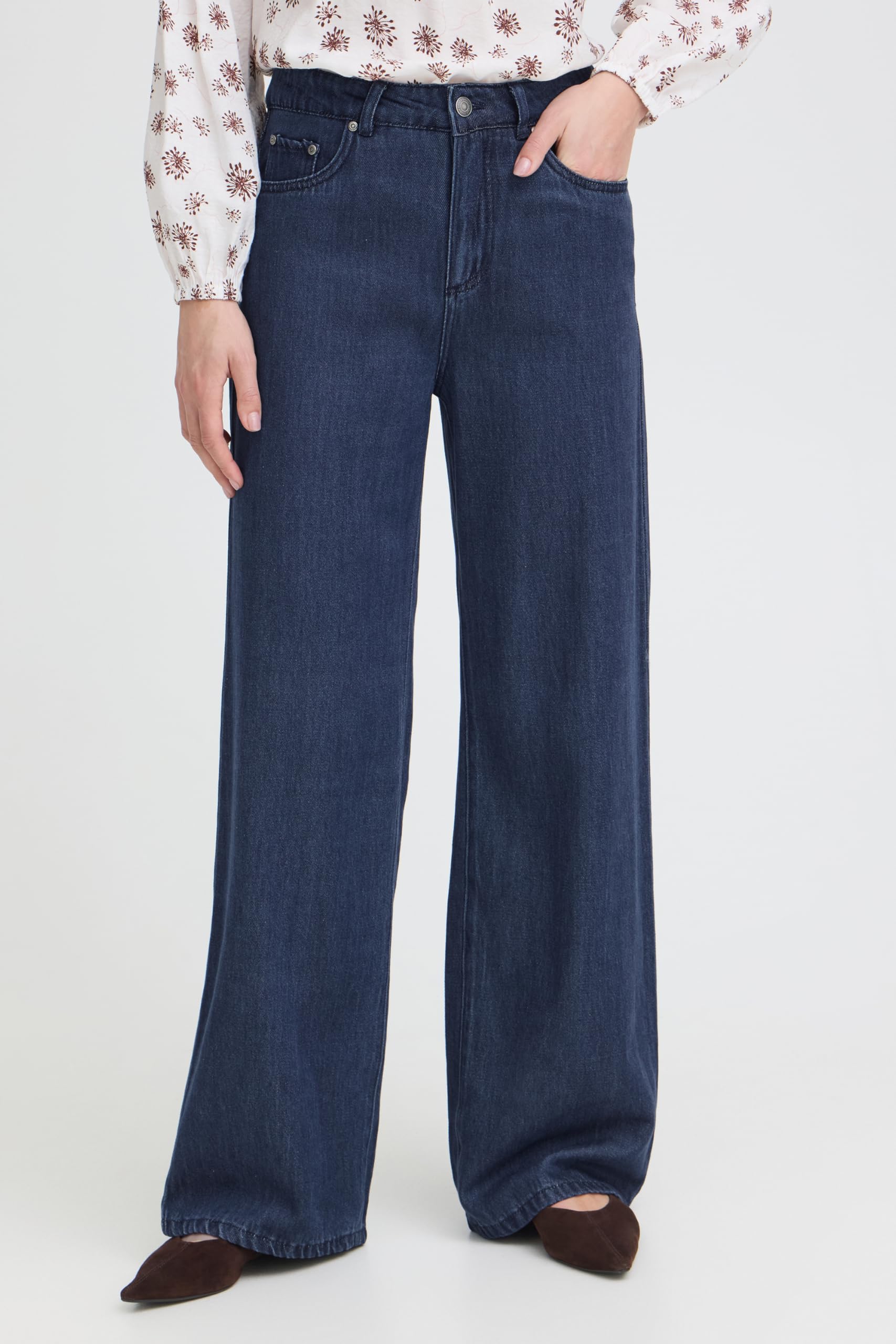 fransa Damen Jeans FRSUNNA Hohe Taille