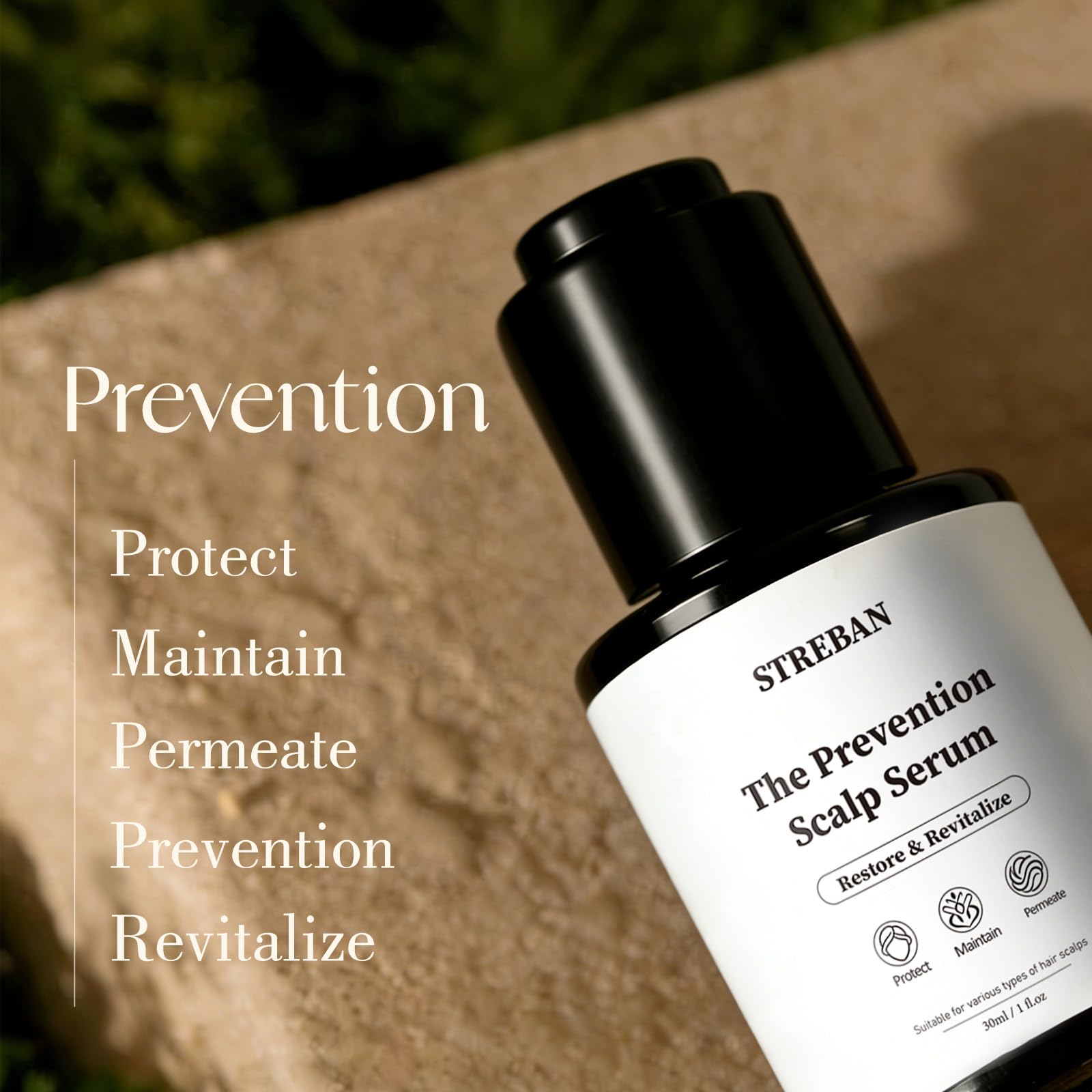 Professional Hair Serum Bundle, Day & Night Scalp Care System