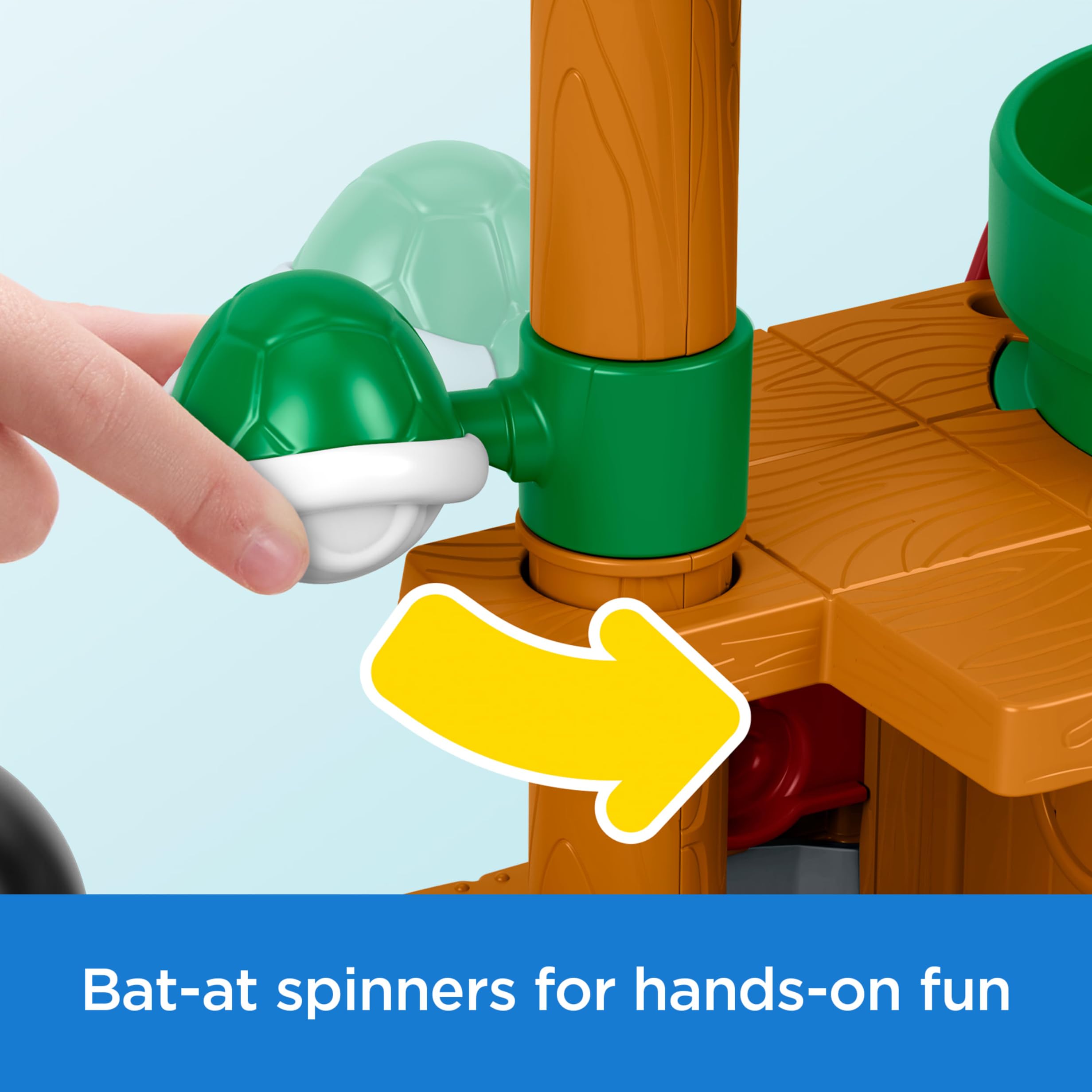 Fisher-Price Little People My Mario Juguete para niños pequeños, Conjunto de Juego de Barco de Bowser con Figura para niños y niñas en Edad Preescolar, a Partir de 18 Meses, JHG62