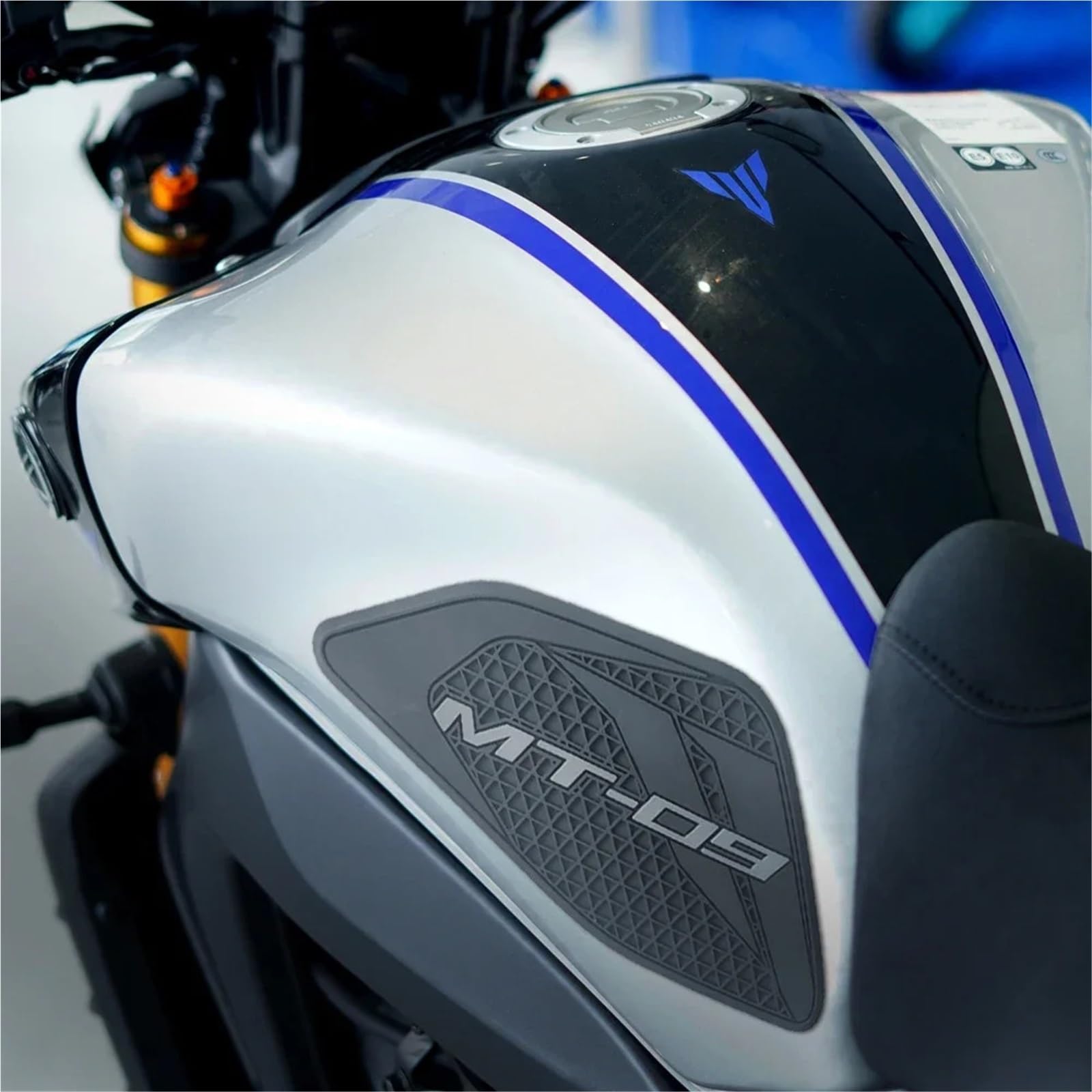 Exquisite Motorcycle Stickers Decals Gas Fuel Oil Kit Knee Tank Pad Protector For Yamaha MT09 MT FZ 09 SP MT-09 2021 2022 | QA Exquisite Motorcycle Stickers Decals Gas Fuel Oil Kit Knee Tank Pad Protector For Yamaha MT09 MT FZ 09 SP MT-09 2021 2022 | QA
