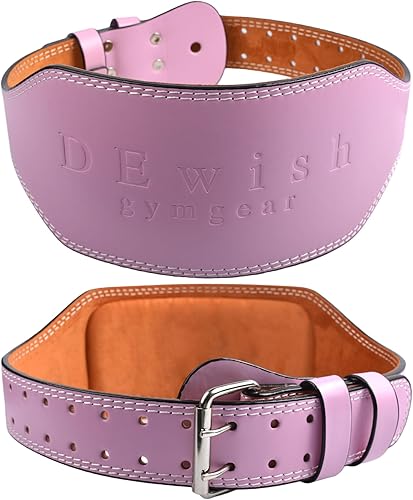 Miniatura 11 de Cinturón de cuero para gimnasio, soporte lumbar acolchado de 4 y 6 pulgadas, 10 agujeros ajustables para levantamiento de pesas, levantamiento de