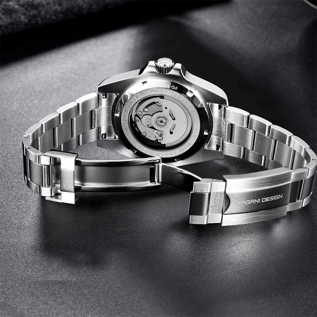 Pagani Design Japan NH35A Sports 100M Orologio da uomo automatico in acciaio inossidabile resistente allacqua Pagani Design Japan NH35A Sports 100M Orologio da uomo automatico in acciaio inossidabile resistente allacqua