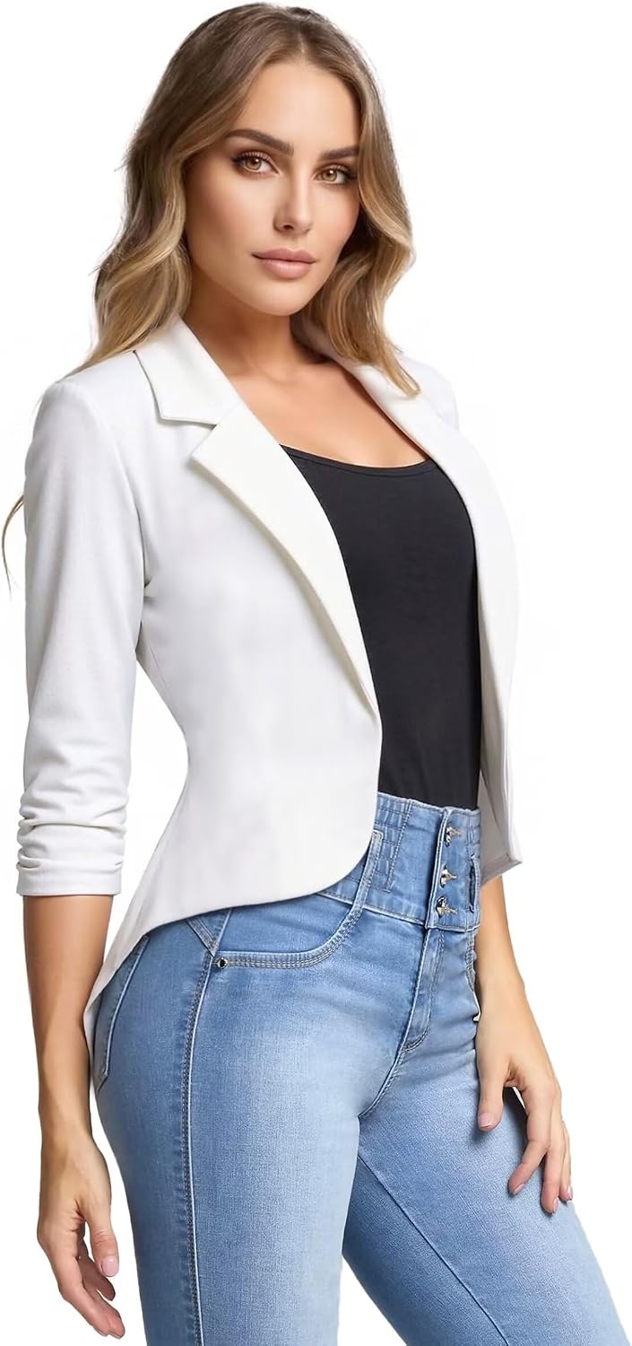 Hybrid & Company Women's High Low Jacket