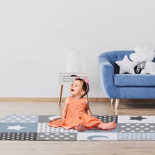 Miniatura 4 de Magimagine Mantas de bebé personalizadas, manta de bebé personalizada  Manta de bebé con nombre para niños, el mejor regalo para bebé, luna recién