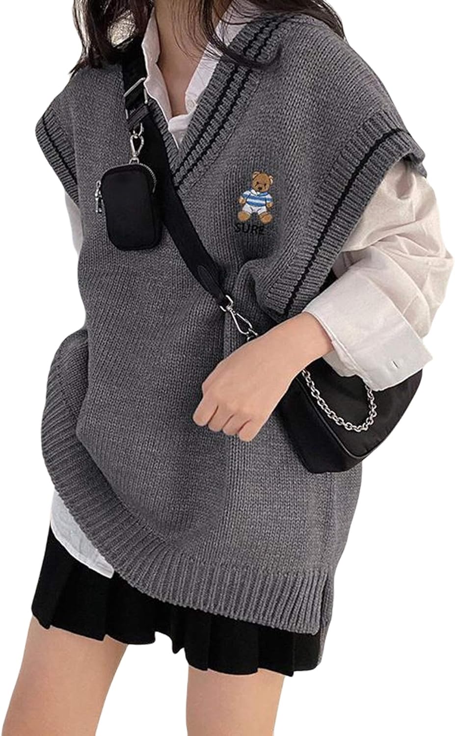 amazon sleeveless sweater