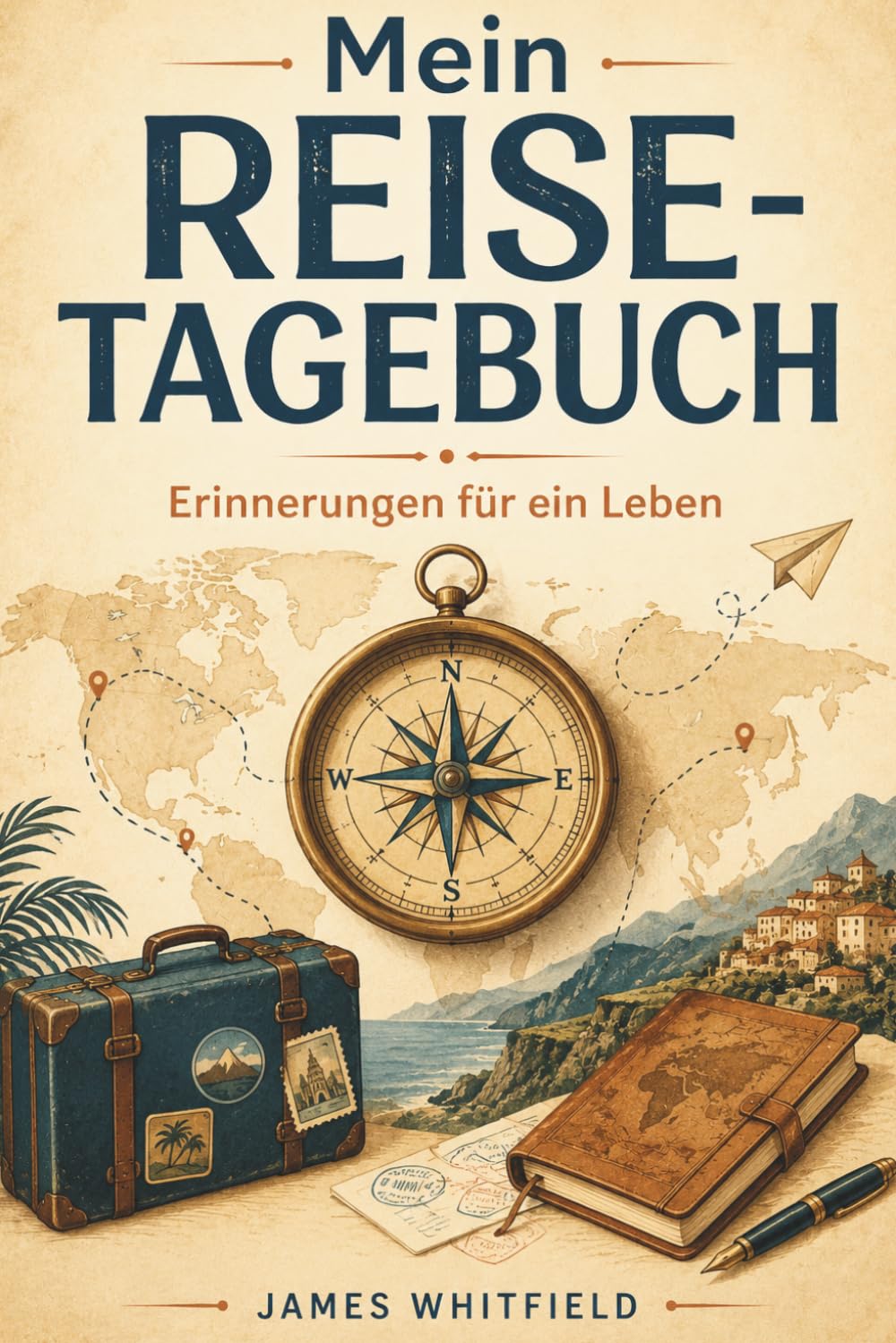 Mein Reise-Tagebuch: 14 Reisen festhalten und reflektieren – Reisetagebuch zum Ausfüllen mit Packliste, Budget, Tagebuch und Highlights für ... für ein Leben — 14 Reisen dokumentieren