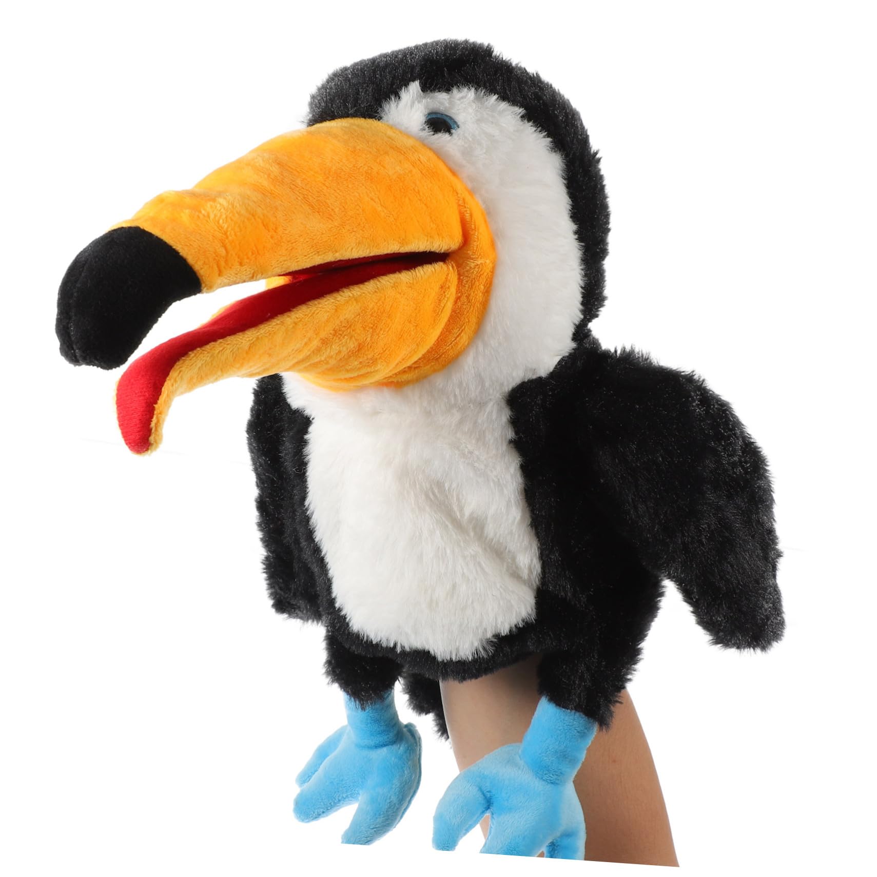 Marioneta de Mano de Peluche Interactiva Juguete Educativo Temprano y Ligera para Narración de Cuentos