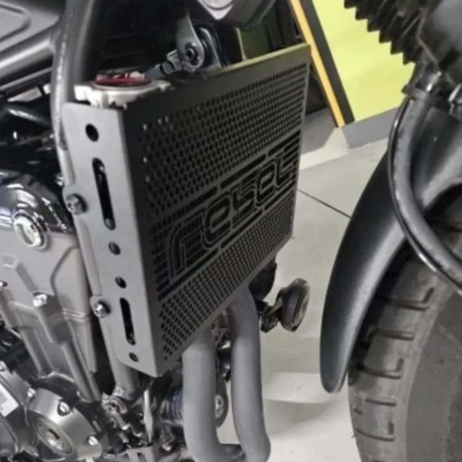 REBEL 500 REBEL 300 Motorcycle Radiator Grille Guard Cover Für REBEL 500 CM/CMX 500 2017-2026 REBEL 300 CM/CMX 300 2017-2026(Schwarz)