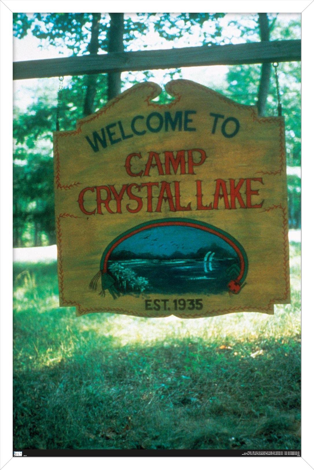 Friday The 13th - Welcome To Camp Crystal Lake Wall Poster