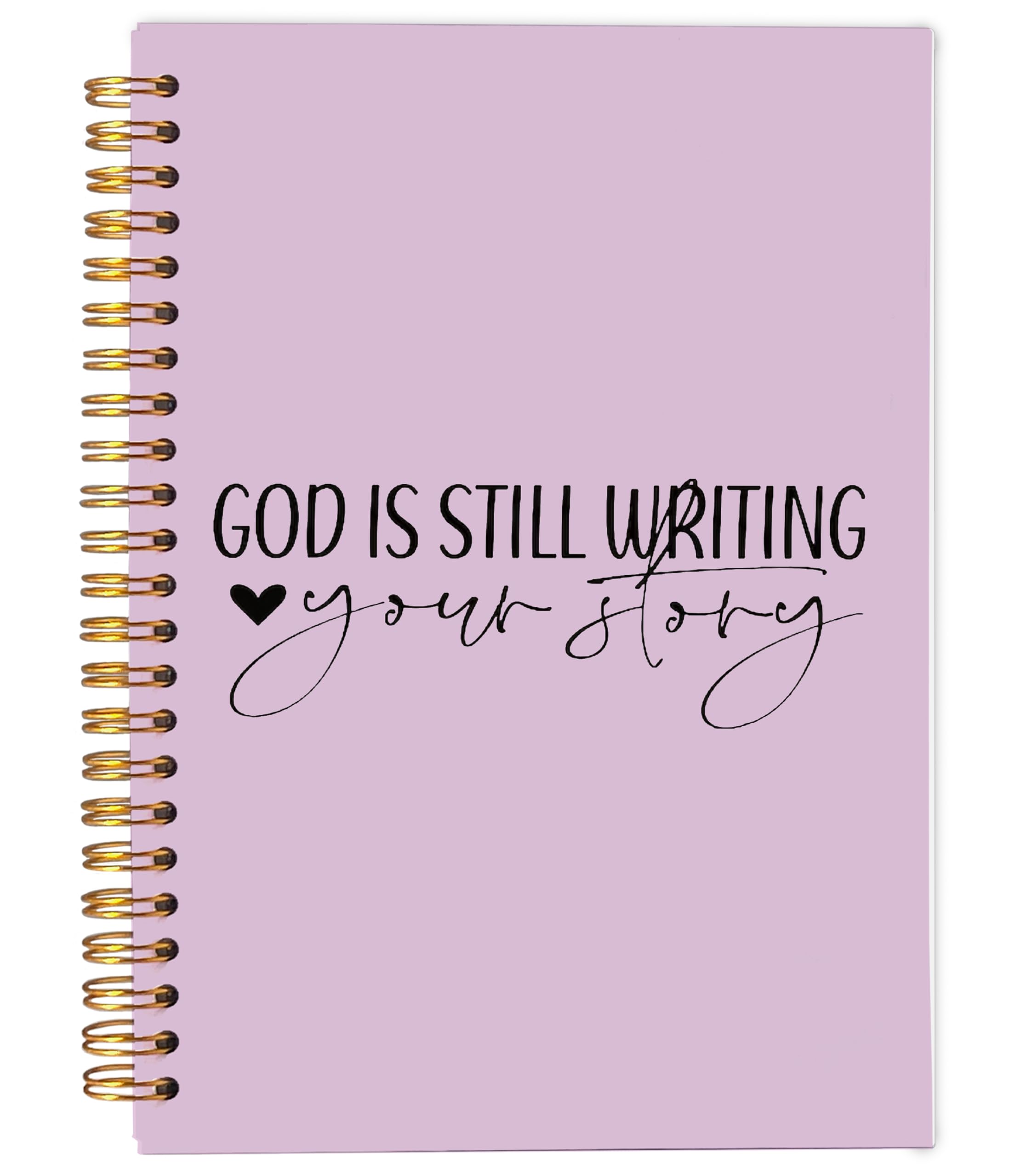 Ecezatik God is Still Writing Your Story Christian Notebook Journal - Christian Gifts for Women, Bible Journal Notebooks for Note Taking, Bible