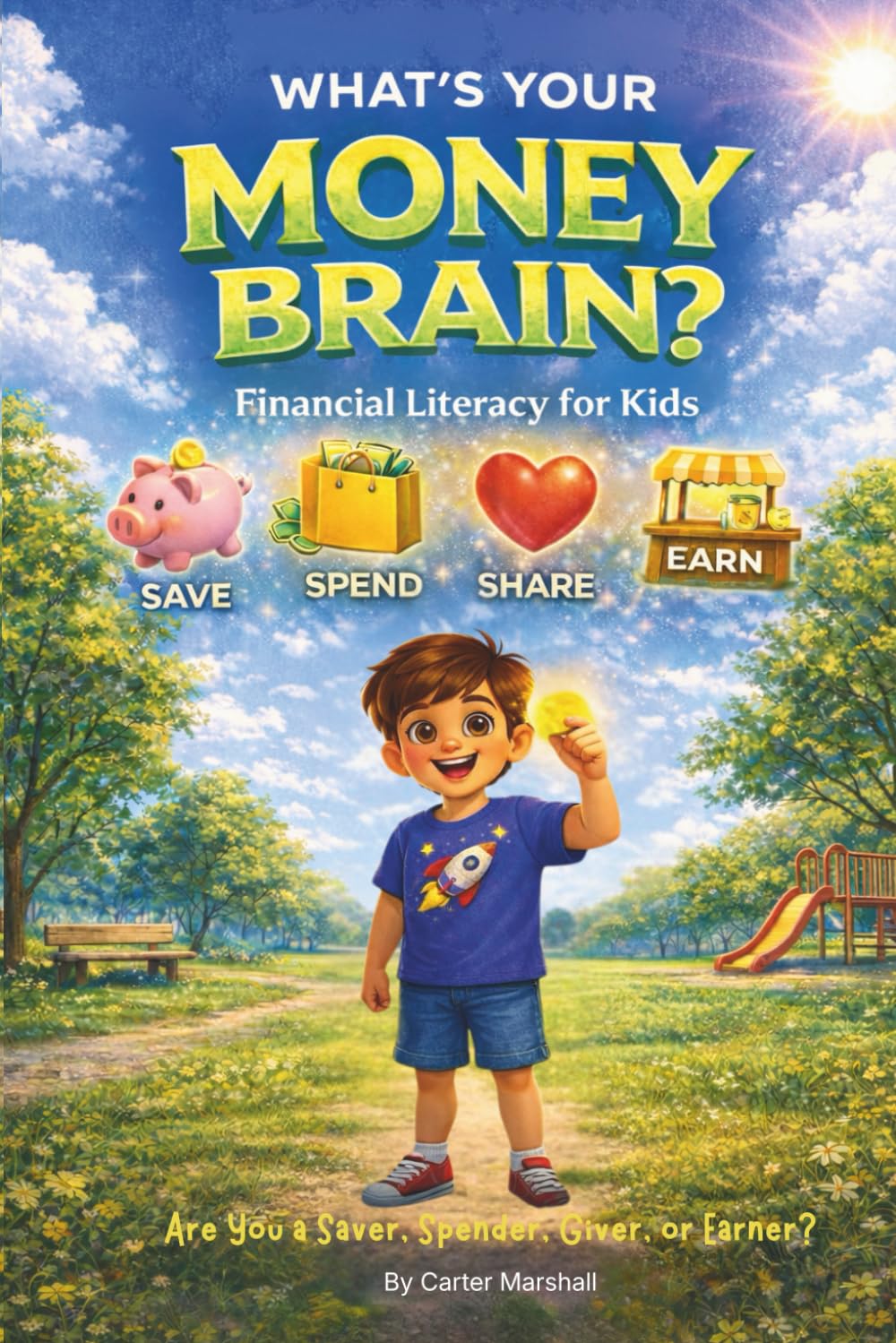 What's Your Money Brain?: Financial Literacy for Kids - Are You a Saver, Spender, Giver, or Earner?