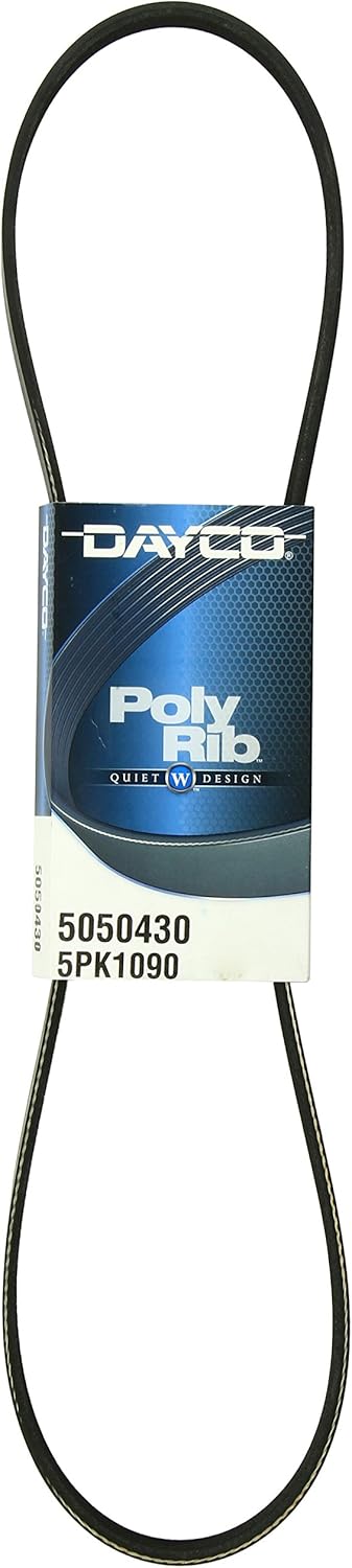 Dayco 5050430 Serpentine Belt , Black