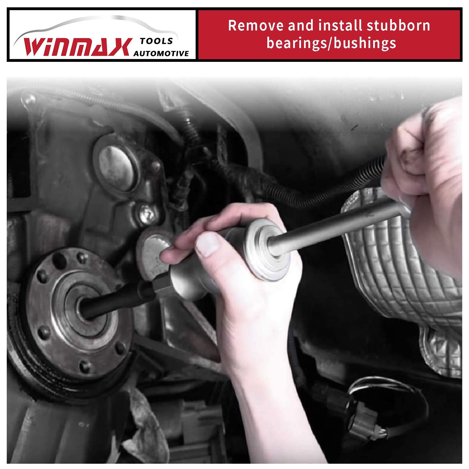 16pc Blind Hole Collet Bearing Race and Seal Puller Extractor Kit