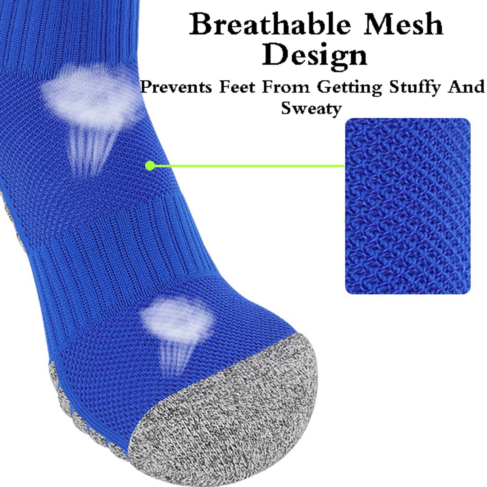 Chaussettes D'Escrime Unisexes,Chaussettes De Sport à Tube Haut,Chaussettes De Protection D'Escrime,Chaussette Haute Homme Sport,AntidéRapantes,pour L'EntraîNement D'Escrime