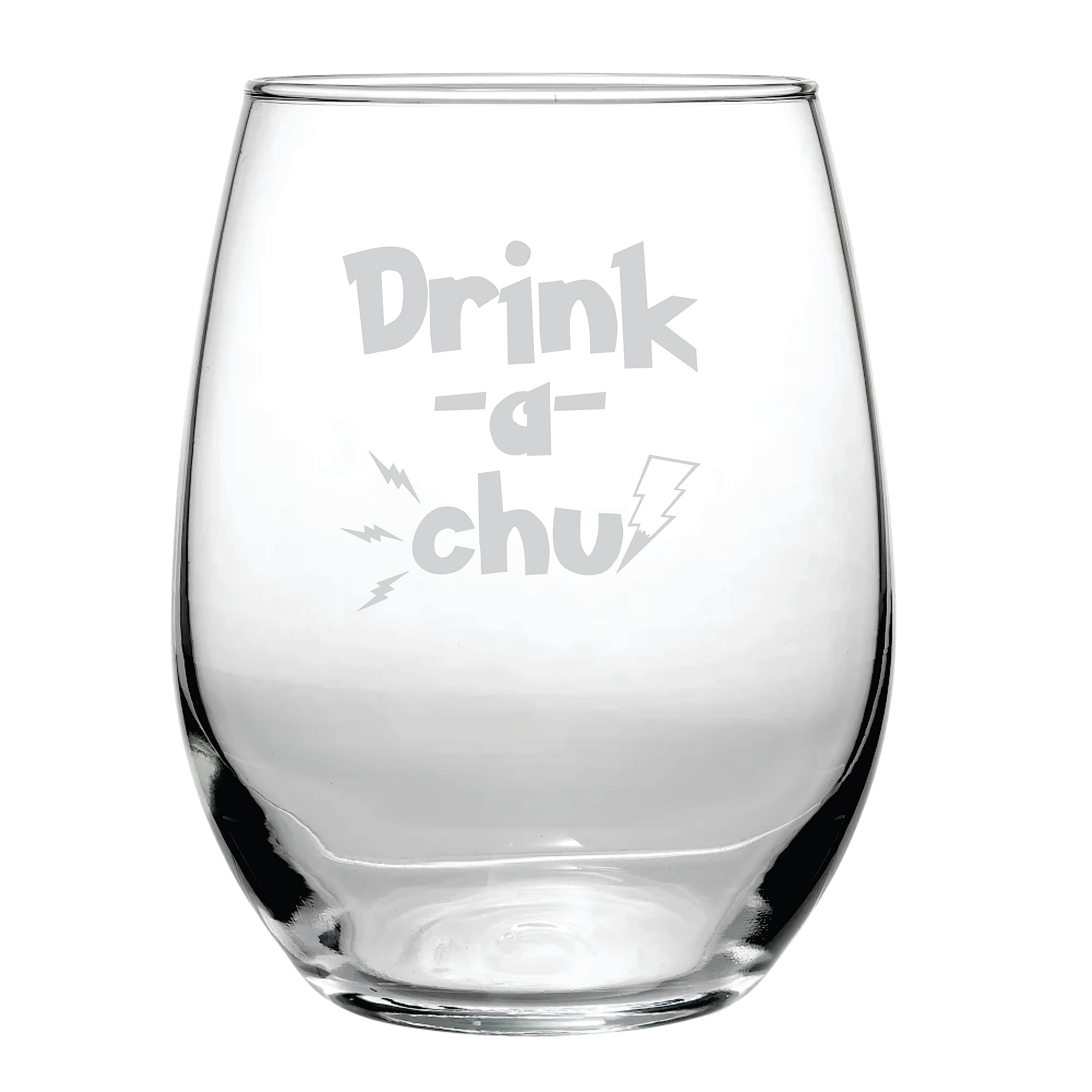 Drinkachu - Pika chu funny wine glass - poke mon ...