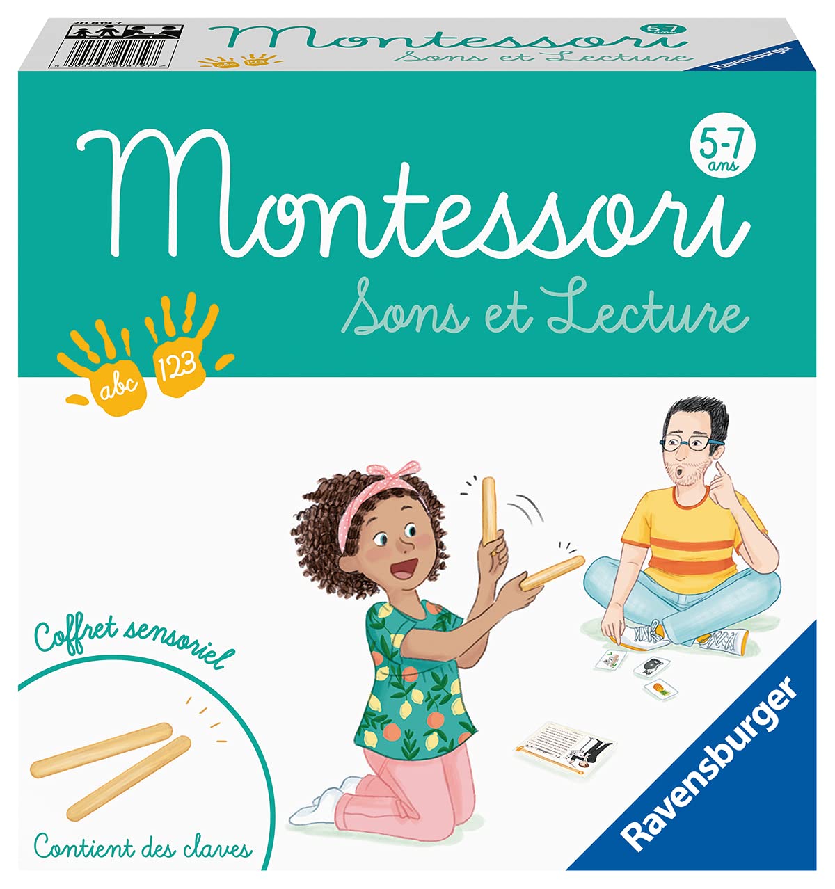 Ravensburger - Montessori-Sons and Reading Educational Game, 4005556208197