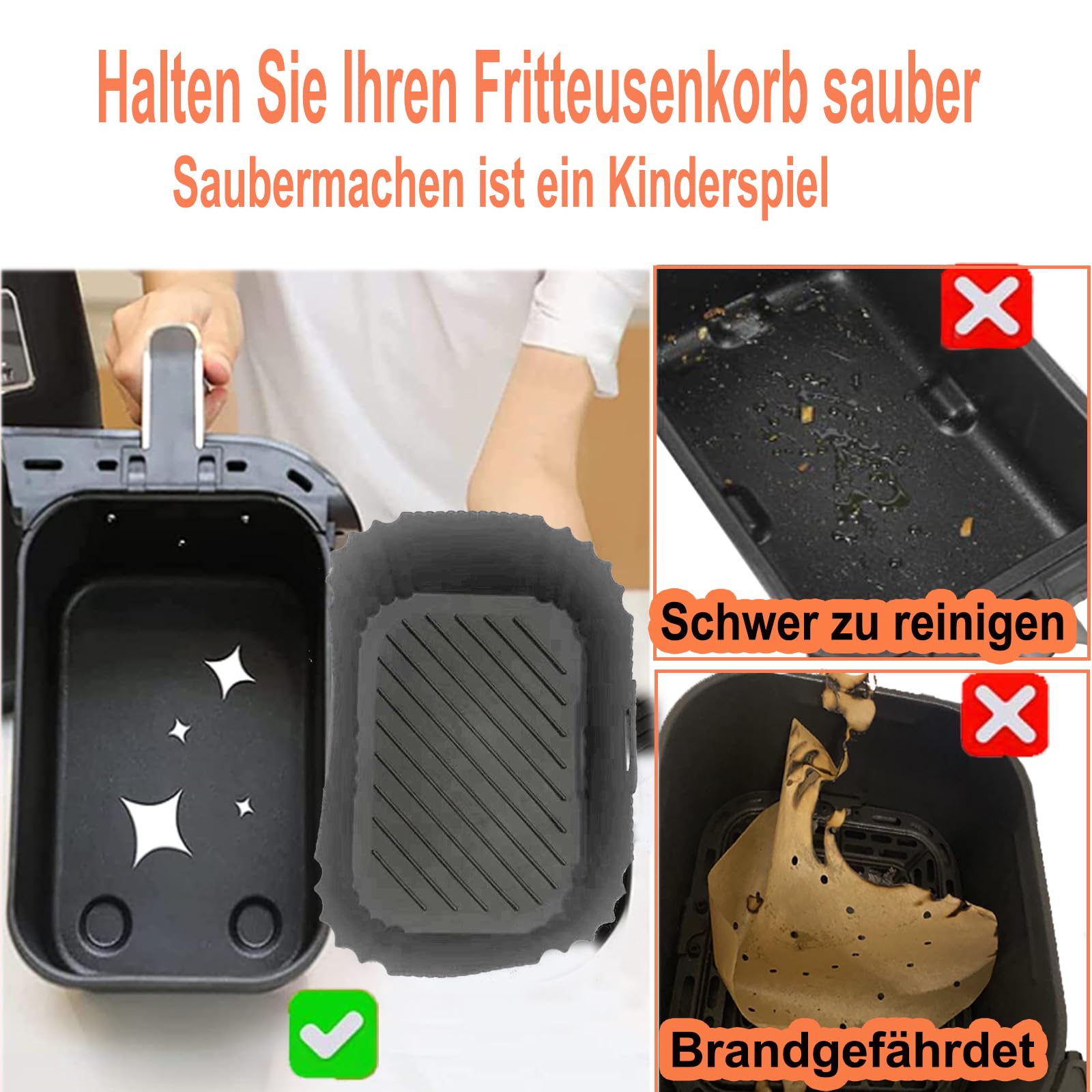 Kit D'accessoires Pour Friteuse à Air Ensemble D'accessoires Pour