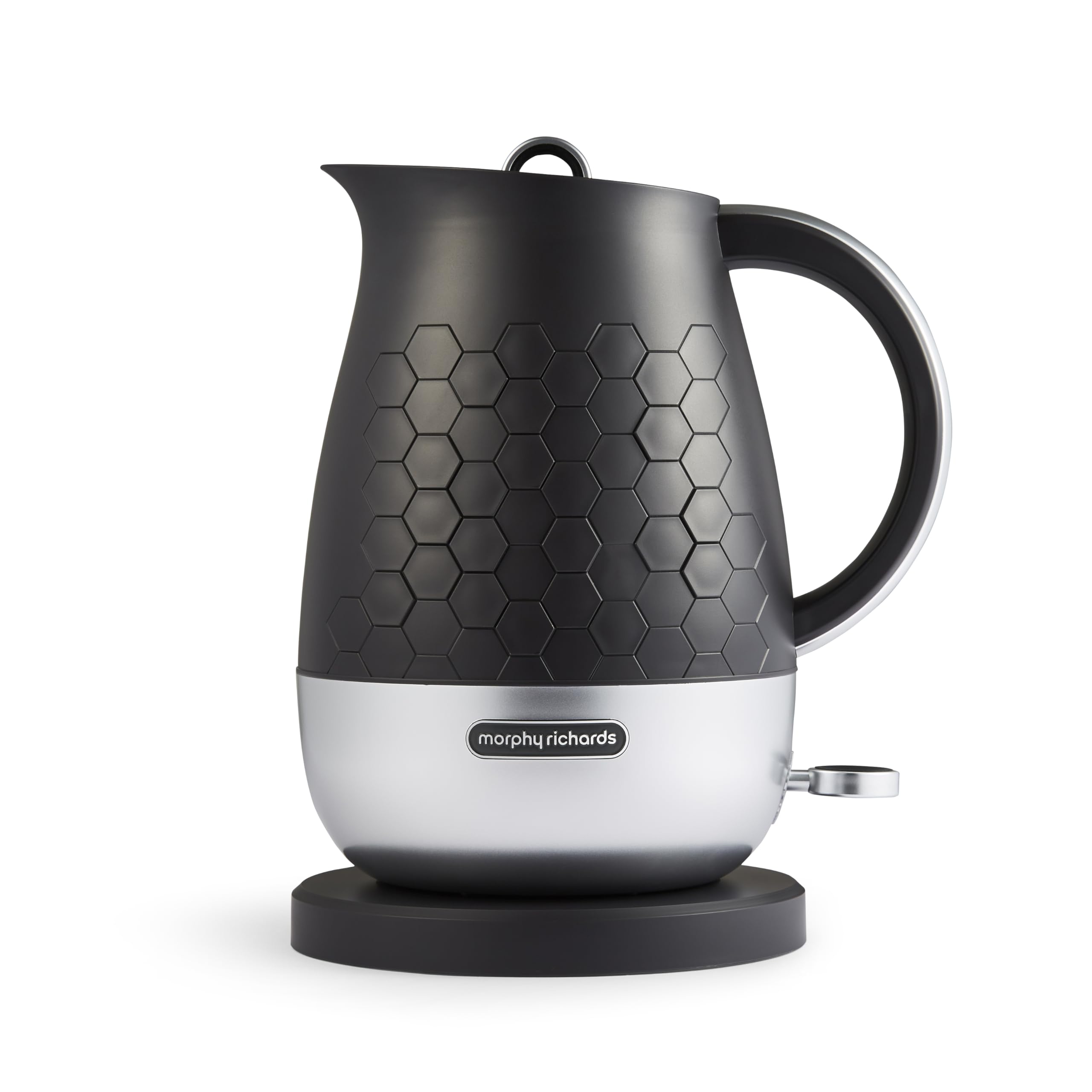 Morphy Richards Cassini  1.7L  Jug Kettle Moonless Night Black & Silver 103020