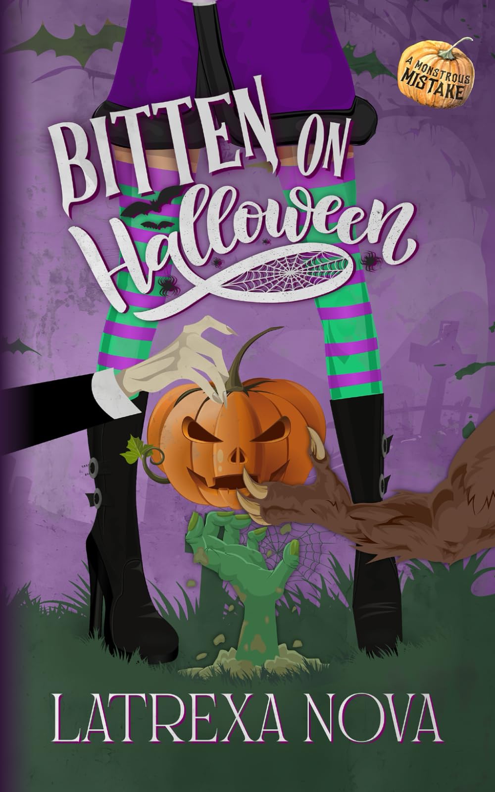 Bitten on Halloween: A Why Choose Halloween Monster Romance