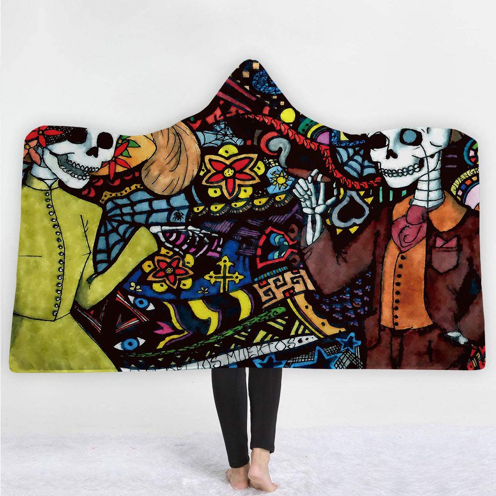 Couverture squelette douce comme idée cadeau originale pour ami - 2