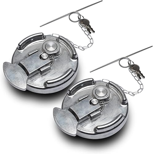 Tapa de combustible diésel con bloqueo, 2 piezas de repuesto para Peterbilt 379 389 579 de 4 pulgadas, estilo palanca, semi camiones, accesorios