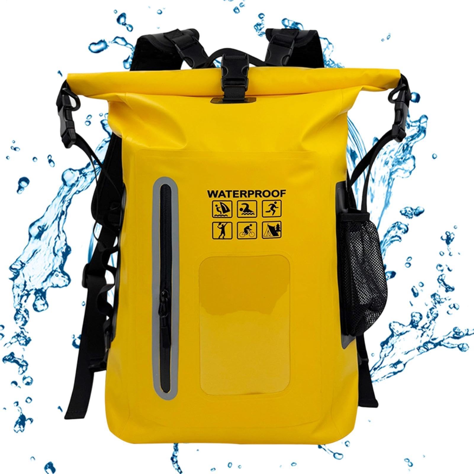 Zaino Dry Bag Impermeabile Capacità Elevata Chiusura A Rotolo Ultraleggero | Zaino Impermeabile Da Trekking Per Uomo E Donna Stand Up Paddle Rafting Nuoto Pesca Escursionismo Viag