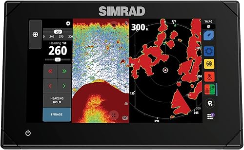 Simrad NSX Smart Chartplotter & Fish Finder with C-MAP Discover X Charts