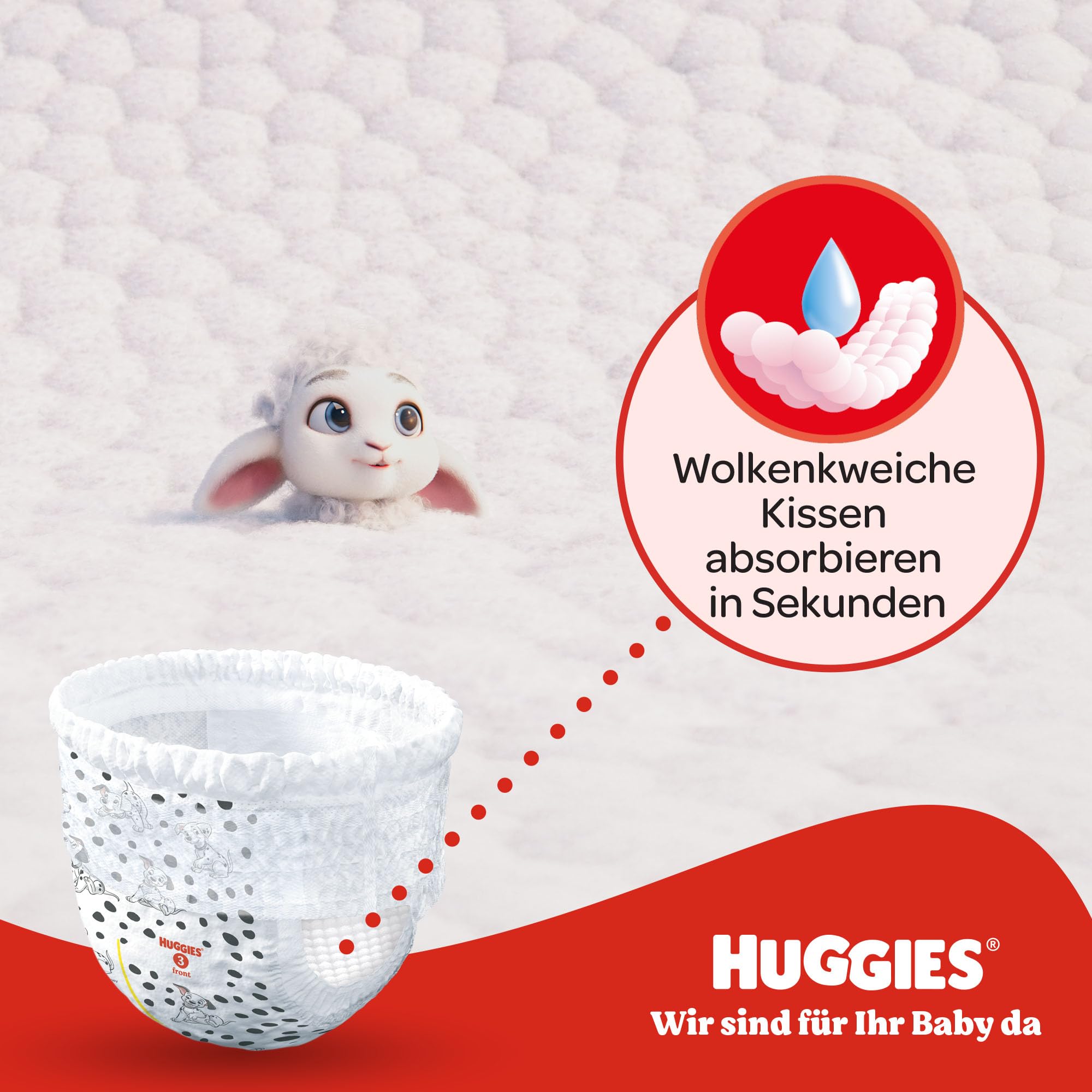Huggies Pants Disney, Baby-Windeln Gr.4, 120 St. (4x30), Monatsbox