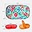 Serfeymi Weekly Travel Pill Organizer 2 Times A Day AM PM Upgraded Rainbow Pill Box 7 Day with Portable Zipper Canvas Pill Case, Medicine Organizer for Pills, Vitamins, Fish Oils - Green 01