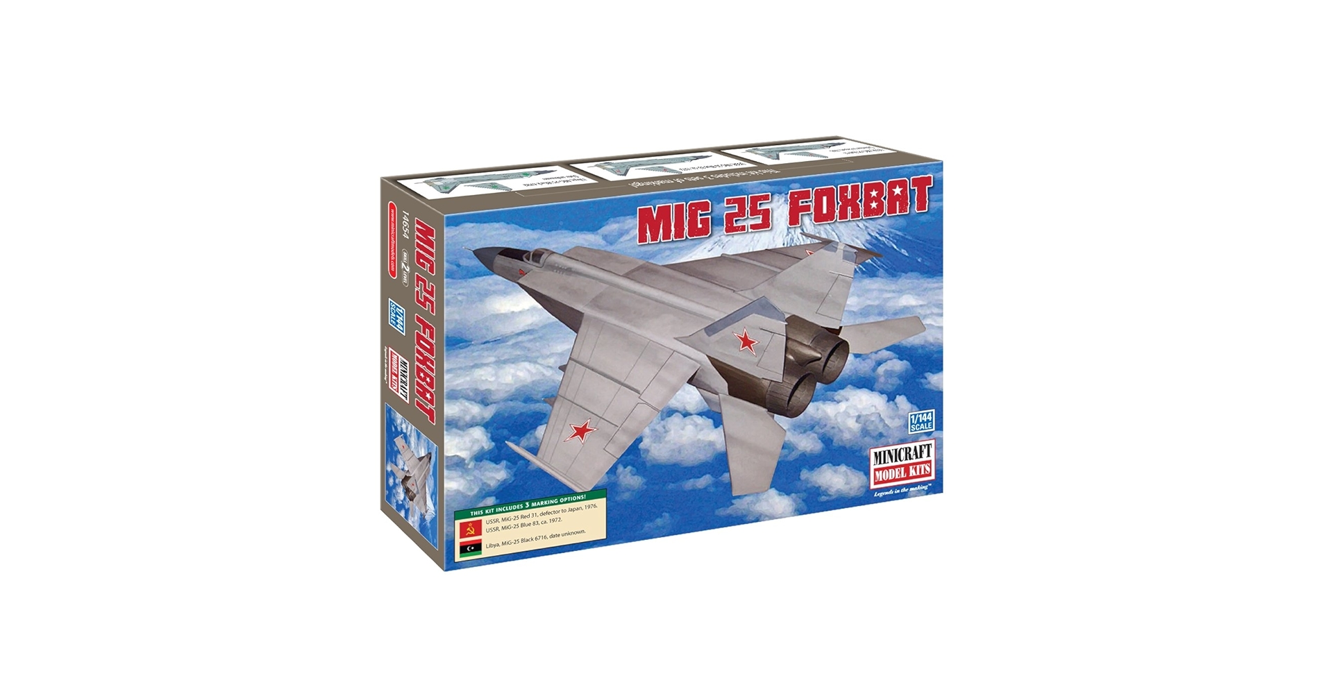 Amazon | ミニクラフト 1/144 MIG25 フォックスバット