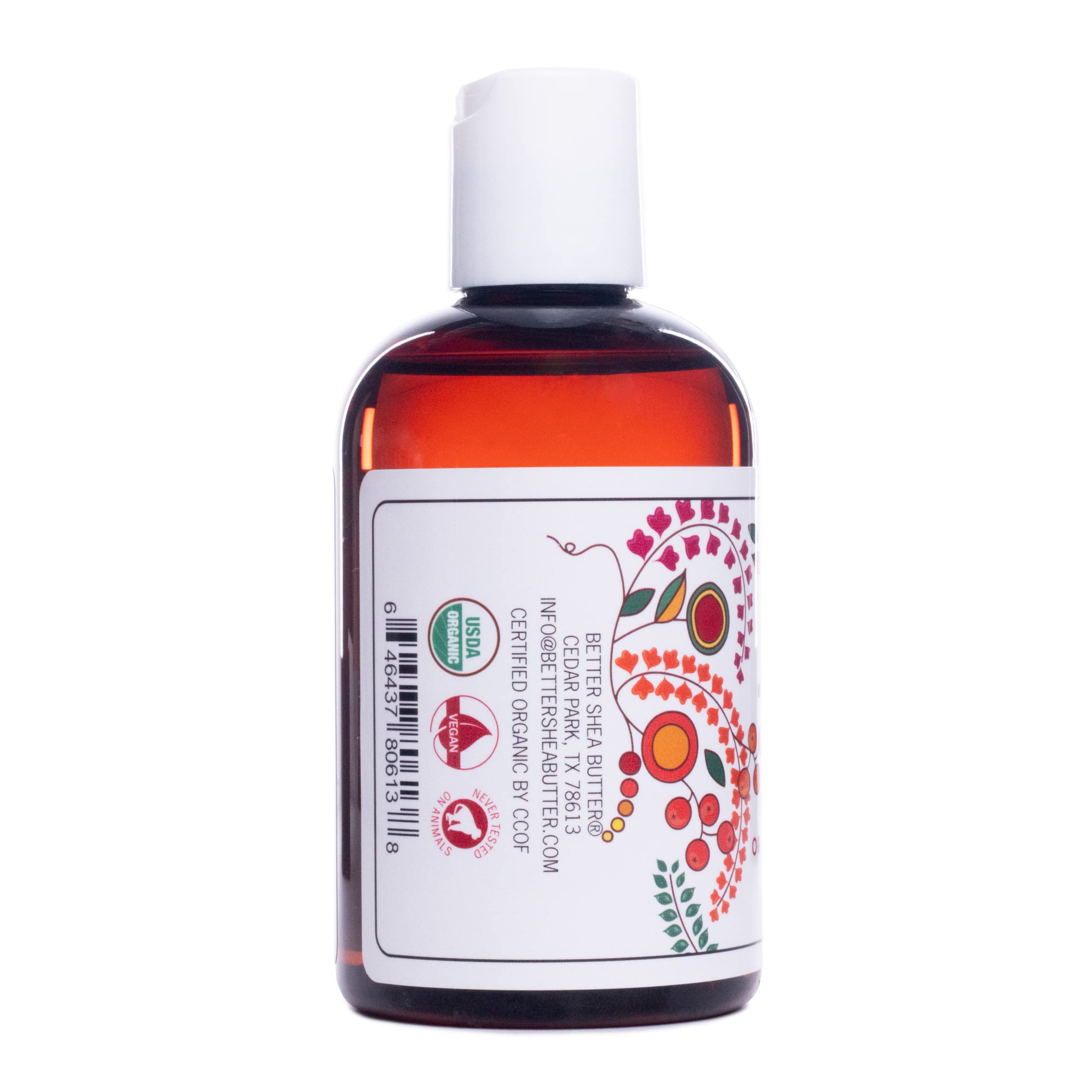 Organic Jojoba Oil - Cold Pressed, Unrefined, 100% Pure - Most Versatile of All Carrier Oils - Używaj jako włosy na włosy, twarz i ciało lub dodaj do swojej pielęgnacji skóry DIY - 4 uncje od Better