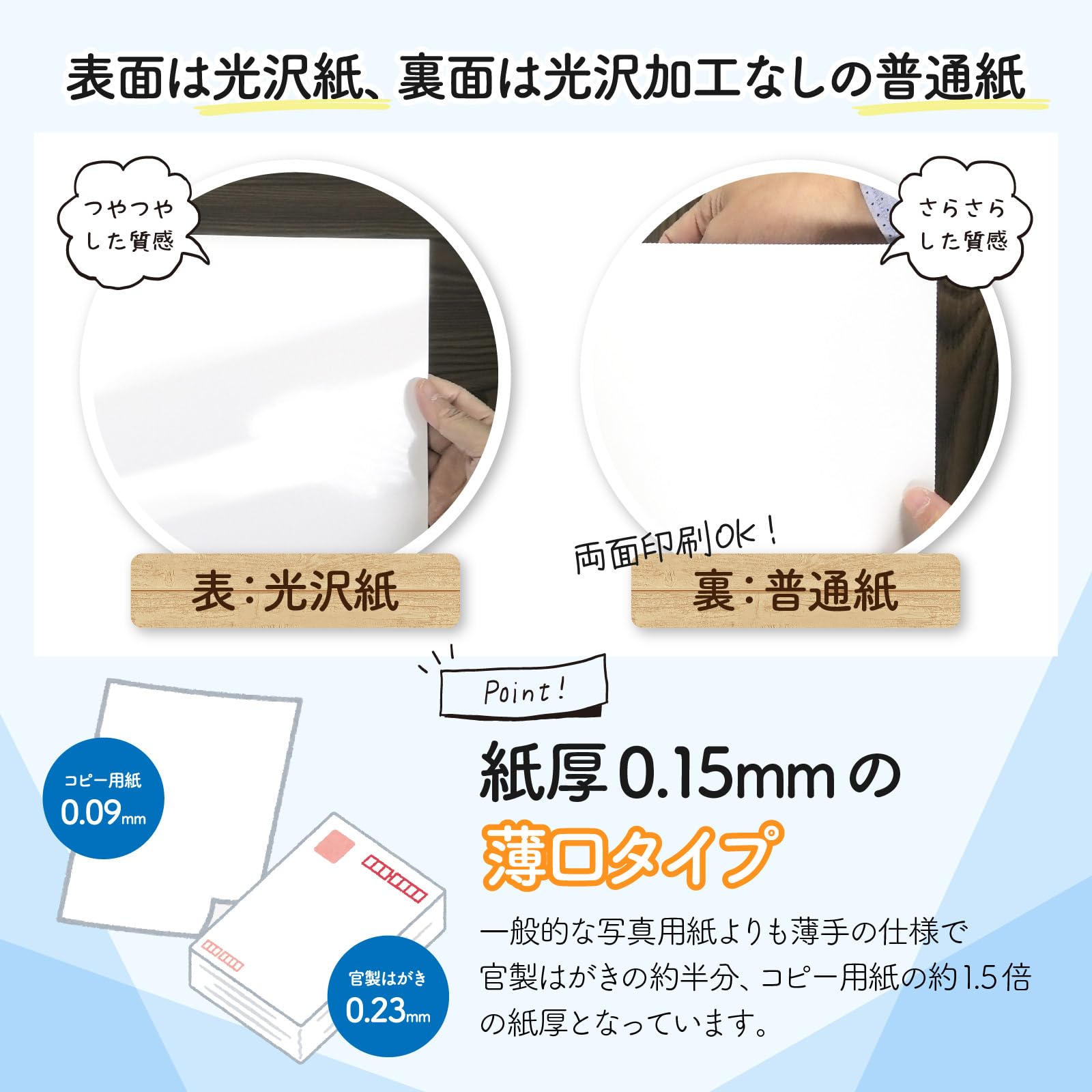 Amazon | BBEST 写真用紙 光沢紙 A4 薄手 紙厚0.15㎜ 大容量 1200枚