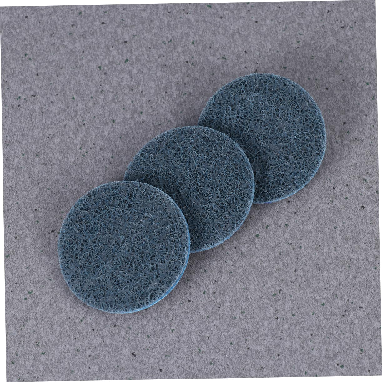 Disco de Lija de Torsión de Nailon de 2 Pulgadas, 50 Piezas | Óxido de Aluminio Marrón, Color Azul, Resistencia al Desgaste, de Superficie Metálica Color Aleatorio
