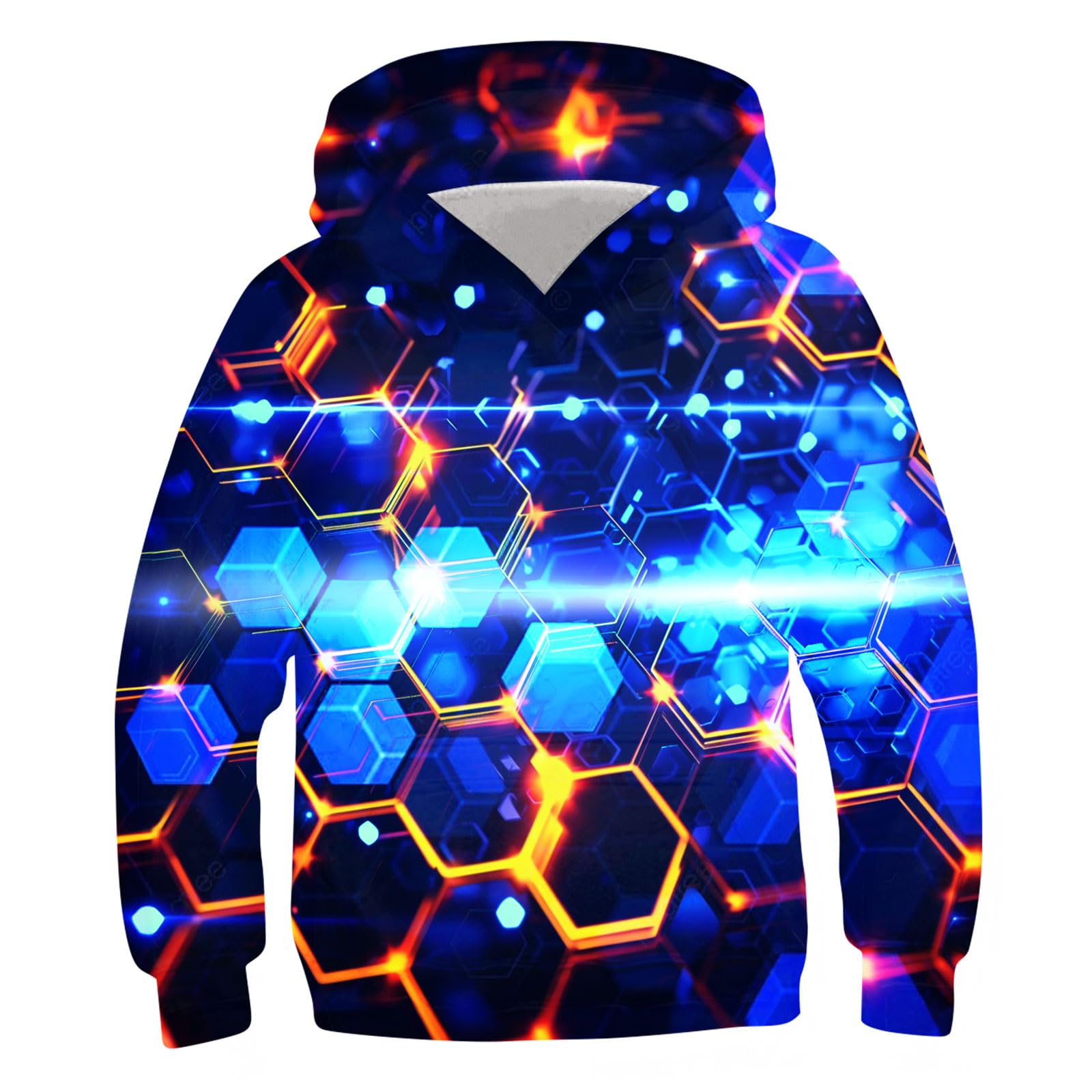 Belovecol Boys Hoodies 3D Printed Hooded Sweatshirts with Pocket for 6-16Y