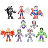 SPIDEY AND HIS AMAZING FRIENDS Marvel, Iron Man and His Awesome Friends Spidey and Iron Man: Avengers Team-Up, 3-Inch Action Figure Set, 3+